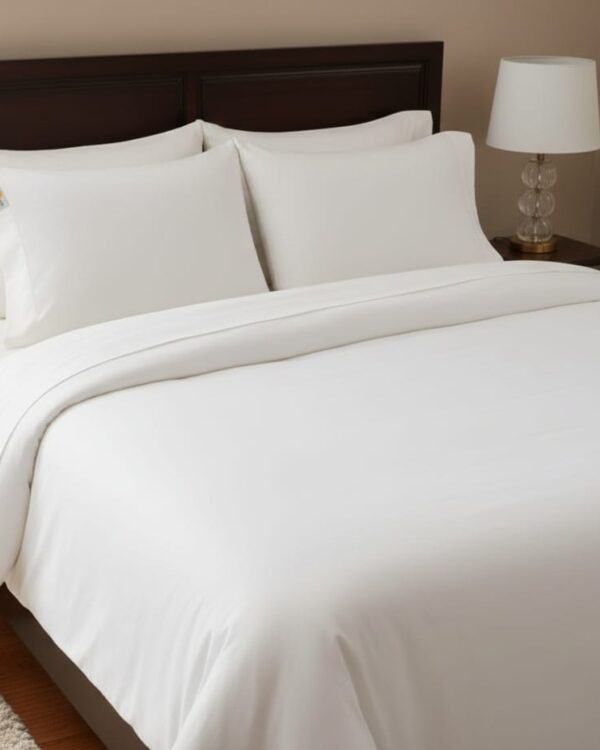 Single Bed Sheet white